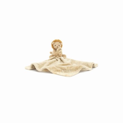 Jellycat Fuddlewuddle Lion Soothers USA | 32195MPCW